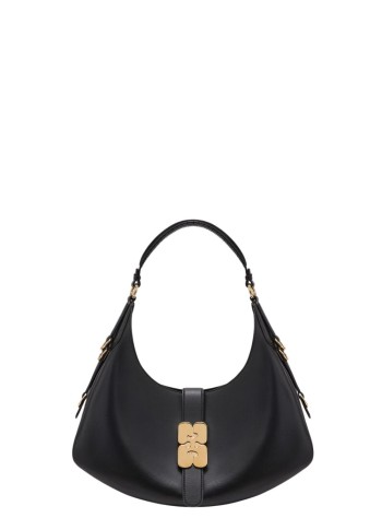 ganni handbag womankat small gold - a6998 099