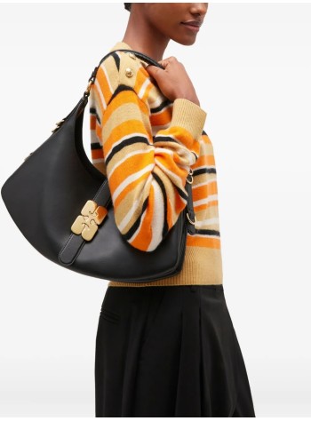 ganni handbag womankat small gold - a6998 099 2