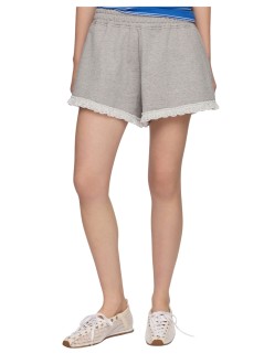 ganni short pant womanisoli shorts with ruffles - a1110069 920