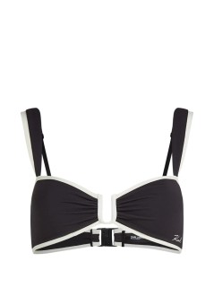 karl lagerfeld bikini bra womansignature bandeau bikini top - b2w46022 999