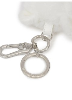 karl lagerfeld llaveros unisex ikon choup ruffle 3d keychain - b3w50013 100