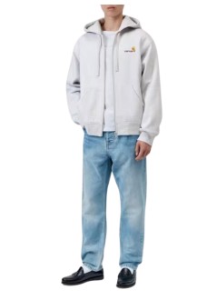 carhartt sudadera hombre hooded american script jacket - i033063 482xx