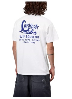 carhartt camiseta hombre s/s waves t-shirt - i036889 02xx