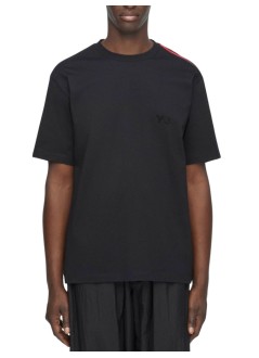 y3 camiseta hombre grd 3s ss tee - kq8600 black