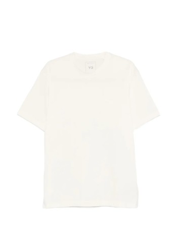 y3 camiseta hombre reg ss tee - kq9782 cwhite