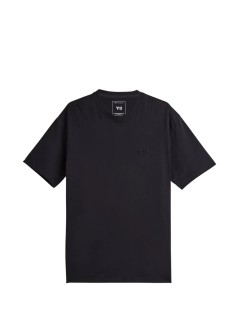 y3 camiseta hombre reg ss tee - kq9783 black