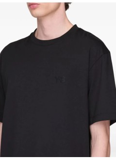 y3 camiseta hombre reg ss tee - kq9783 black