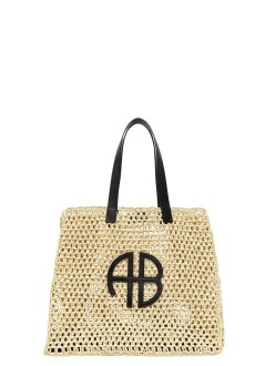 anine bing handbag mujer large rio tote - a132158022 sand