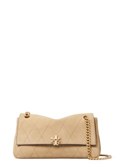 tory burch crossbody mujer charlie quilted suede small shoulder bag - 183355251 251