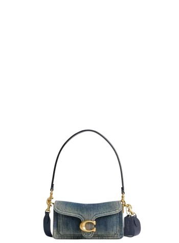 coach crossbody womanloved denim tabby shoulder bag 20 - ccx33 b4 dark indigo