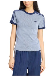 adidas originals top woman3s cali tee - ks6790 nindig bludaw nindig