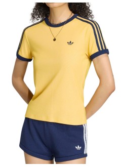 adidas originals top mujer 3s cali tee - ks9990 warvan bogold nindig