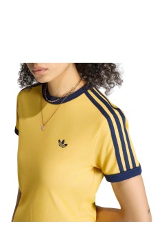 adidas originals top mujer 3s cali tee - ks9990 warvan bogold nindig