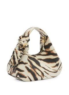 ganni crossbody womanhobo mini zebra - c1040013 135