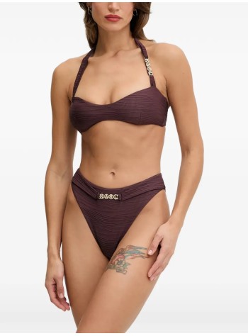 karl lagerfeld bikini sujetador mujer karl letters rib bikini top - b1w46038 2fi 2