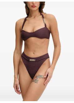 karl lagerfeld bikini sujetador mujer karl letters rib bikini top - b1w46038 2fi