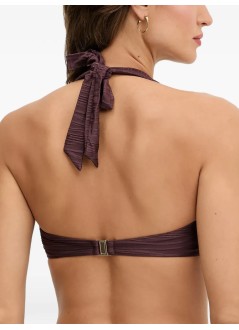 karl lagerfeld bikini sujetador mujer karl letters rib bikini top - b1w46038 2fi