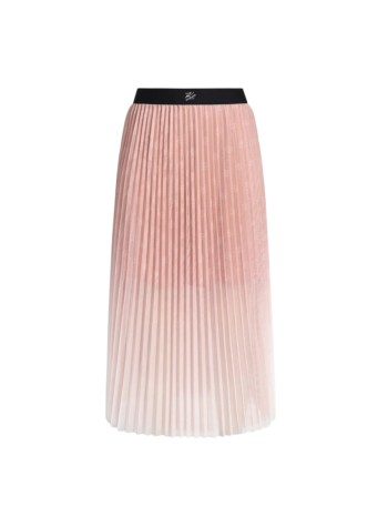 karl lagerfeld skirt womanpleated mesh skirt - b3w12005 c17