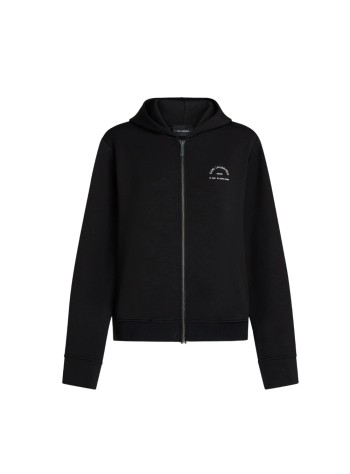 karl lagerfeld sweater womanrsg zip hoodie - b3w20037 999