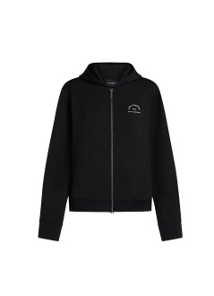 karl lagerfeld sweater womanrsg zip hoodie - b3w20037 999