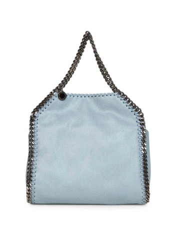 stella mccartney crossbody mujer falabella mini bag eco shaggy deer w/ruthenium chain - 371223w9132 4449