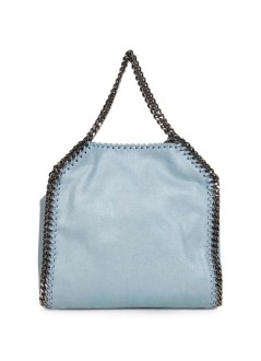 stella mccartney crossbody mujer falabella mini bag eco shaggy deer w/ruthenium chain - 371223w9132 4449
