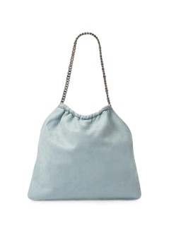stella mccartney handbag mujer falabella medium drawstring eco shaggy deer w/ruthenium cha - 7b0180w9132 4449