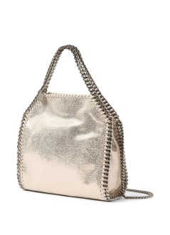 stella mccartney crossbody womanfalabella mini bag eco shiny dotted chamois w/palladium col - 371223wp0301 5910