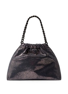 stella mccartney handbag womanfalabella mini drawstring bag eco shiny dotted chamois w/da - 7b0144wp0489 4018
