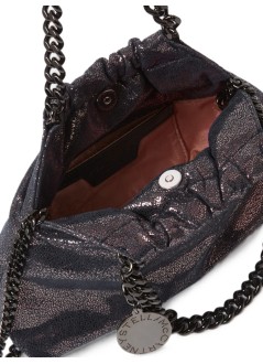 stella mccartney handbag womanfalabella mini drawstring bag eco shiny dotted chamois w/da - 7b0144wp0489 4018
