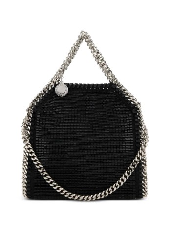 stella mccartney crossbody womanfalabella tiny bag beads baguette embroidery on eco satin - 391698wp0744 1000