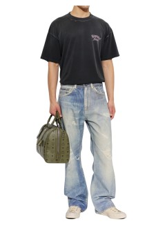 represent t-shirt manduality tee - mlm101189 washed black