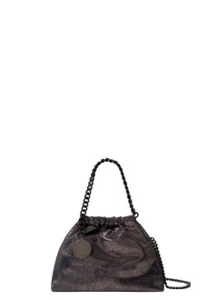 stella mccartney handbag womanfalabella mini drawstring bag eco shiny dotted chamois w/da - 7b0144wp0489 4018