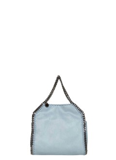 stella mccartney crossbody womanfalabella mini bag eco shaggy deer w/ruthenium chain - 371223w9132 4449