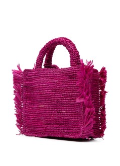 mc2 handbag womanvanity mini raffia fringes - vami017 00453l