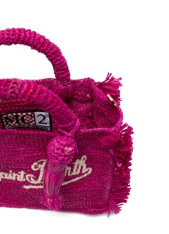 mc2 handbag womanvanity mini raffia fringes - vami017 00453l