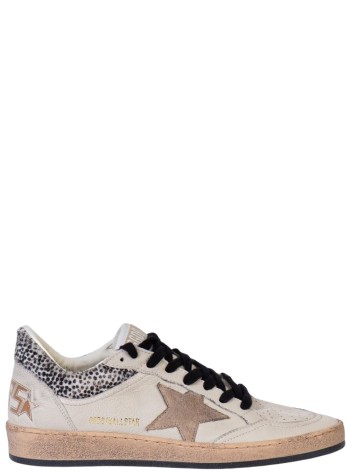 golden goose sneaker womanballstar nappa upper toe and spur horsy collar suede star - gwf01105f008700 12521