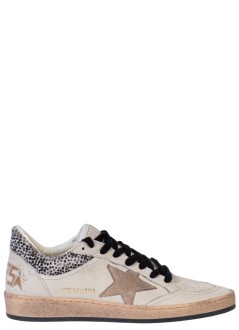 golden goose sneaker womanballstar nappa upper toe and spur horsy collar suede star - gwf01105f008700 12521
