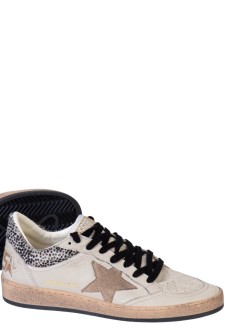 golden goose sneaker womanballstar nappa upper toe and spur horsy collar suede star - gwf01105f008700 12521