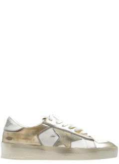 golden goose sneaker womanstardan suede and laminated leather upper suede star lamina - gwf00333f007536 12281
