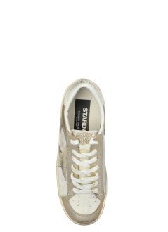 golden goose sneaker womanstardan suede and laminated leather upper suede star lamina - gwf00333f007536 12281