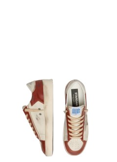 golden goose sneaker manstardan  nappa and leather upper laminated star nappa heel - gmf00479f008526 12488