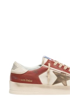 golden goose sneaker manstardan  nappa and leather upper laminated star nappa heel - gmf00479f008526 12488