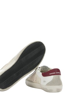 golden goose sneaker mansuper-star net and leather upper leather toe tongue and hee - gmf00104f008726 15984