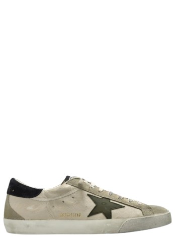 golden goose sneaker mansuper star nappa upper suede toe heel and spur leather star - gmf00102f008728 83408