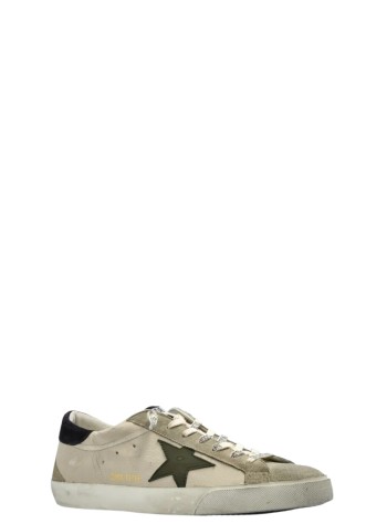 golden goose sneaker mansuper star nappa upper suede toe heel and spur leather star - gmf00102f008728 83408 2