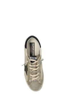 golden goose sneaker mansuper star nappa upper suede toe heel and spur leather star - gmf00102f008728 83408