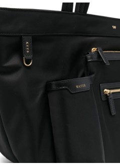 anya hindmarch handbag mujer e/w tote multi pocket in econyl® regenerated nylon - 5050925193467 black
