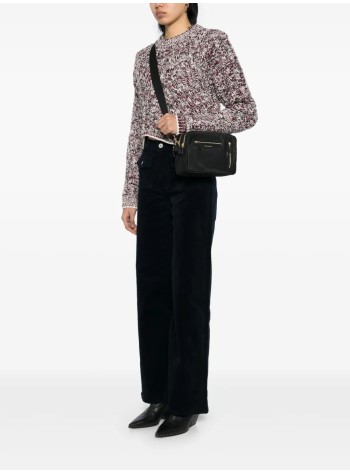 anya hindmarch crossbody womancrossbody trio in econyl® regenerated nylon - 5050925197366 black 2