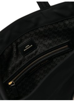 anya hindmarch crossbody mujer tote eyes in econyl® regenerated nylon - 5050925193580 black
